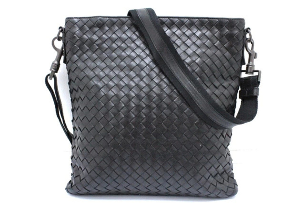 BOTTEGA VENETA Shoulder Bag Intrecciato Black